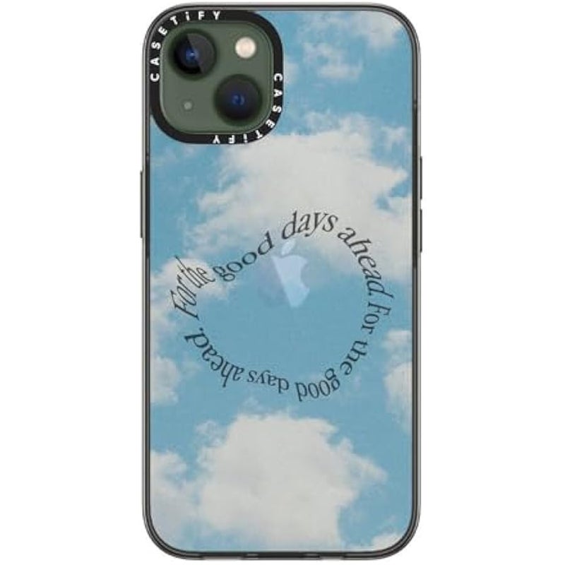 Casetify iPhone 13 Compact Case 【2x Military Grade Drop Test/4ft Drop Protection】 - Good Days Skies - Black - Image 3