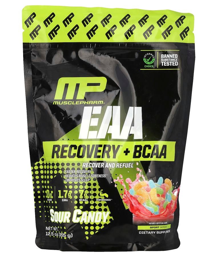 MusclePharm EAA Recovery + BCAA Sour Candy 12.5 oz (355 g)