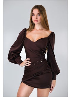 Anita's Muse Dress - Chocolate  - Image 1