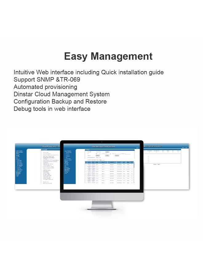 Dinstar DAG1000-8S FXS Analog VoIP Gateway: Versatile, Simple Operation, 8 FXS Ports - Image 2