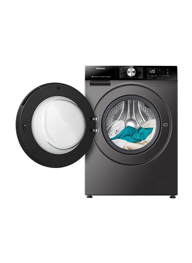 Hisense Front Load Washer And Dryer Combo Inverter WiFi Titanium Grey 10 kg WD3S1043BT6 Grey - Image 3