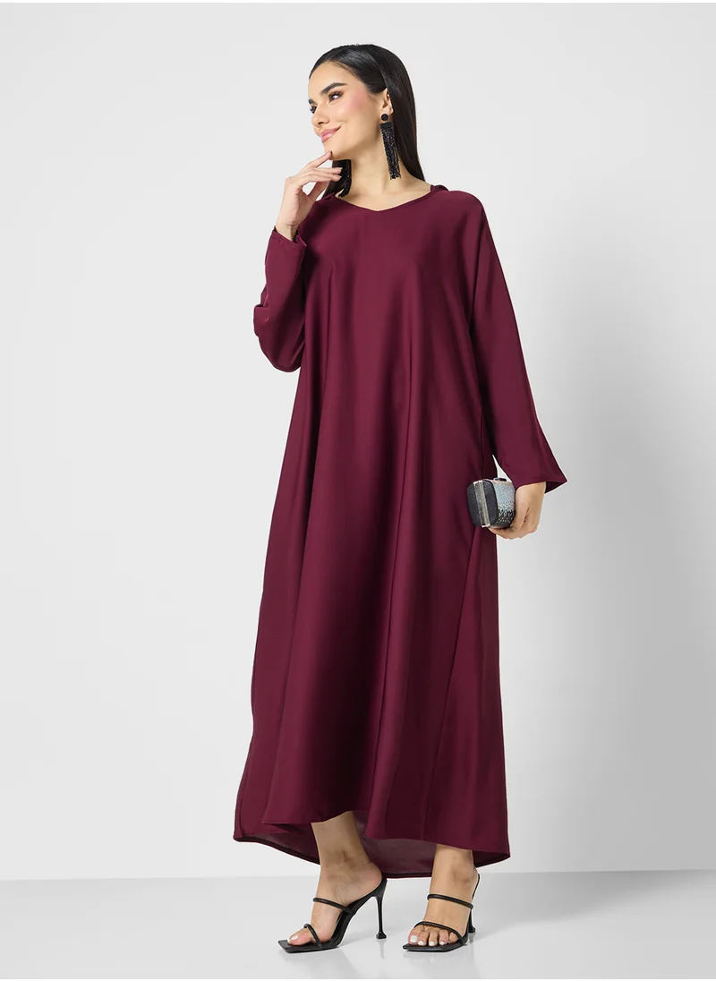 ARABIAN CLOSET Hooded Abaya