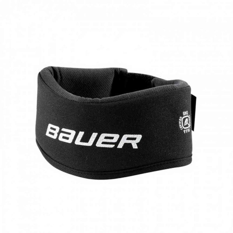 Bauer Youth NG NLP7 Core Neck Guard Collar, Black - Image 4