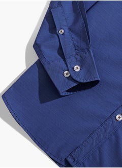 clever Men’s Shirt Casual - Blue  - Image 2