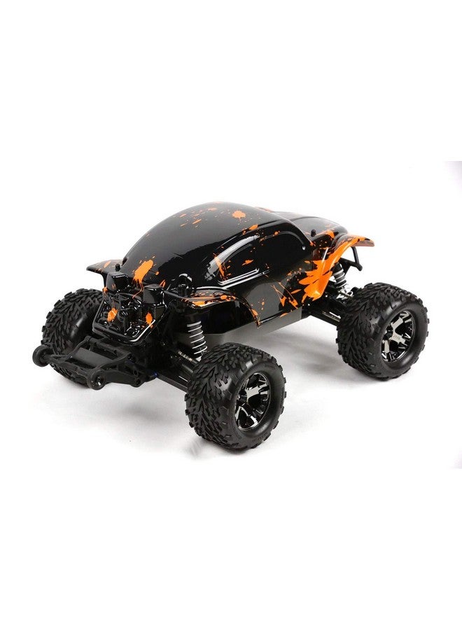 SummitLink Custom Body Muddy Orange Over Black Compatible For 1/10 Scale Rc Car Or Truck (Truck Not Included) Stb Br 02 - Image 4