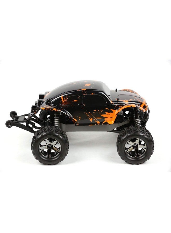 SummitLink Custom Body Muddy Orange Over Black Compatible For 1/10 Scale Rc Car Or Truck (Truck Not Included) Stb Br 02 - Image 3