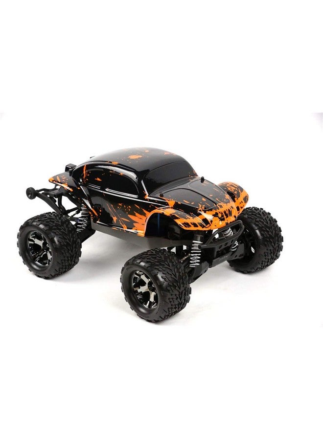 SummitLink Custom Body Muddy Orange Over Black Compatible For 1/10 Scale Rc Car Or Truck (Truck Not Included) Stb Br 02 - Image 2