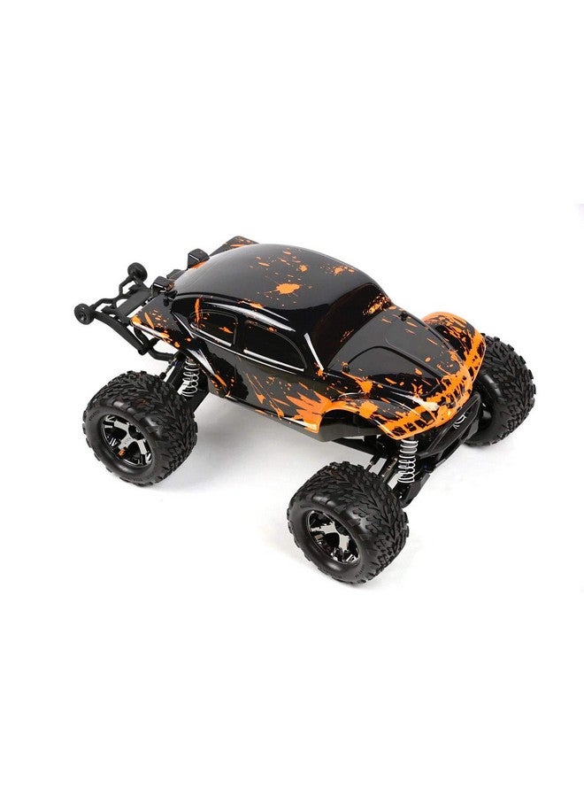 SummitLink Custom Body Muddy Orange Over Black Compatible For 1/10 Scale Rc Car Or Truck (Truck Not Included) Stb Br 02 - Image 5