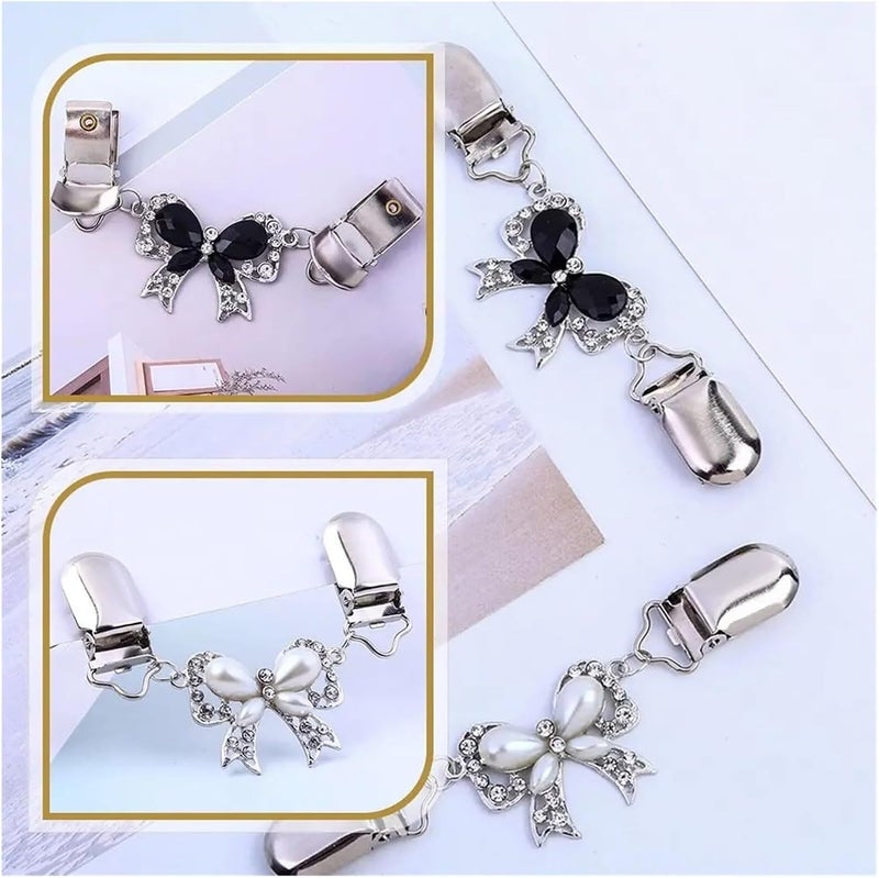 Cinch Clip Cinch Clip 10Pcs Collar Clips Scarf Buckles Metal Silk Dressing Clasp for Variety of Shirts - Image 3
