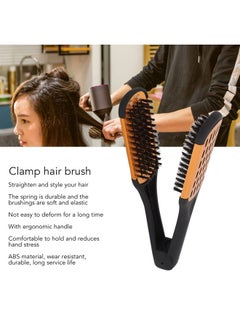 Hair Brush Clamp Hair Brushes Spring Elasticity Hair Straightener Brush Softness Beard Breathability Double Sided Flat Brush Hair Straightening Comb Hairdressing Tool For Home And Travel - pzsku/Z93CAF805679AD50B3218Z/45/_/1719075402/4c809460-537c-4b35-8d30-e13df5ac7171