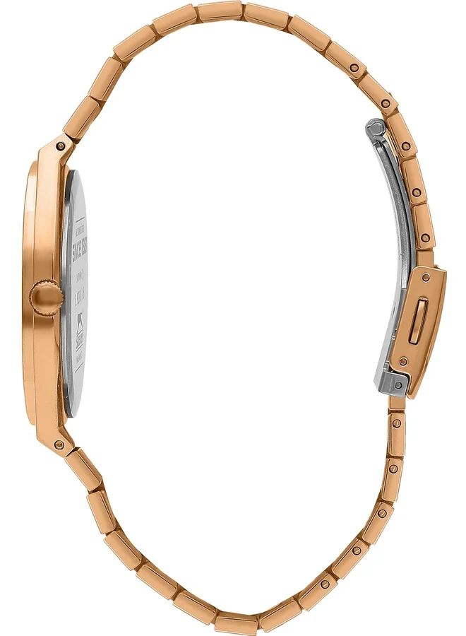 سلازنجر ساعة يد تناظرية معدنية  مم