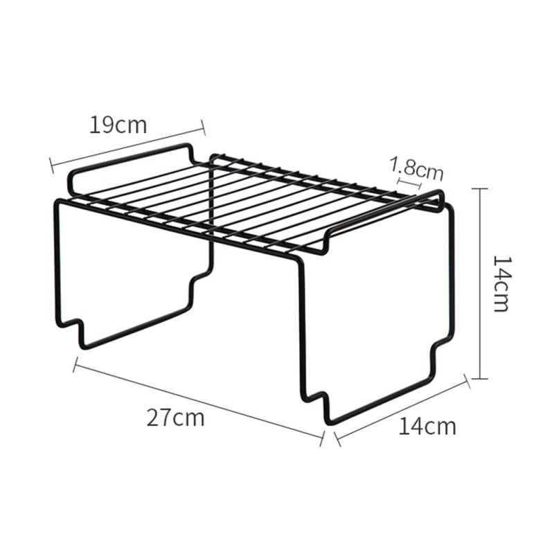 Stackable Iron Spice Rack Organizer For Kitchen Countertop Cabinet Storage - Image 3