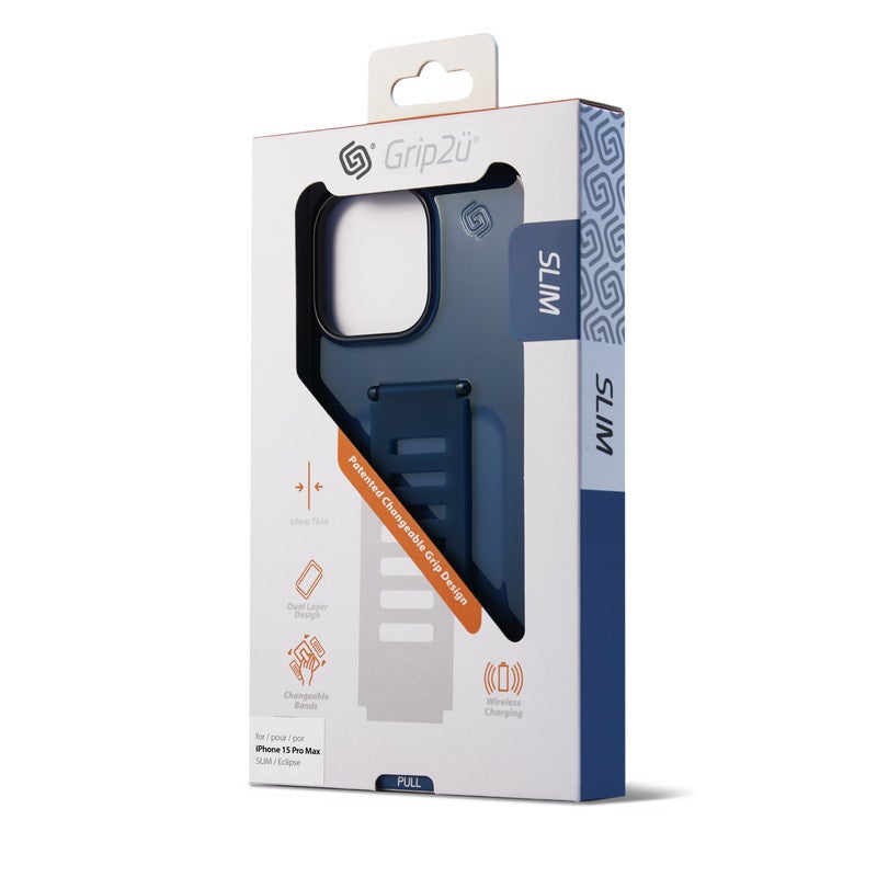 Grip2U iPhone 15 Pro Max 6.7" SLIM Eclipse – Premium Protective Accessory, Durable Material, Shock Resistant - Image 4