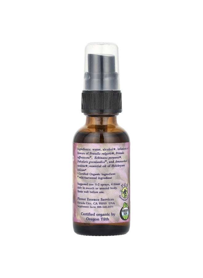 Flower Essence Services, Magenta Self-Healer™, Flower Essence & Essential Oil, 1 fl oz (30 ml) (Packaging may vary) - Image 2