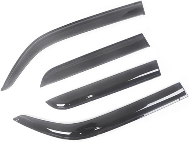 DEMULAX Auto Side Window Deflectors for Nissan Frontier 1986-2004 - Image 1