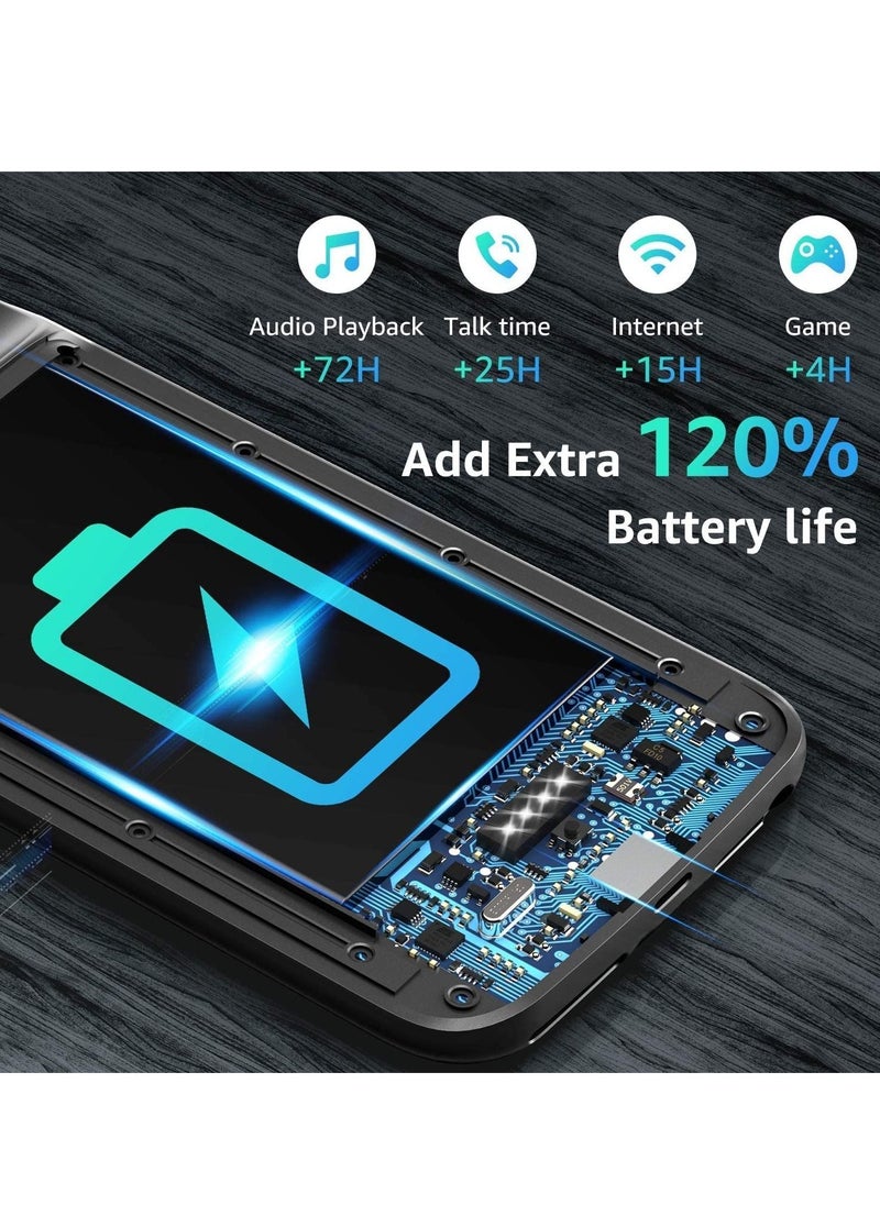 Generic - Battery Case for iPhone 6s Plus/6 Plus/7 Plus/8 Plus,4000mAh Portable Charging Case External Battery Pack for iPhone 6s Plus/6 Plus/7 Plus/8 Plus Rechargeable Charger Case Backup Power Bank. - Image 1