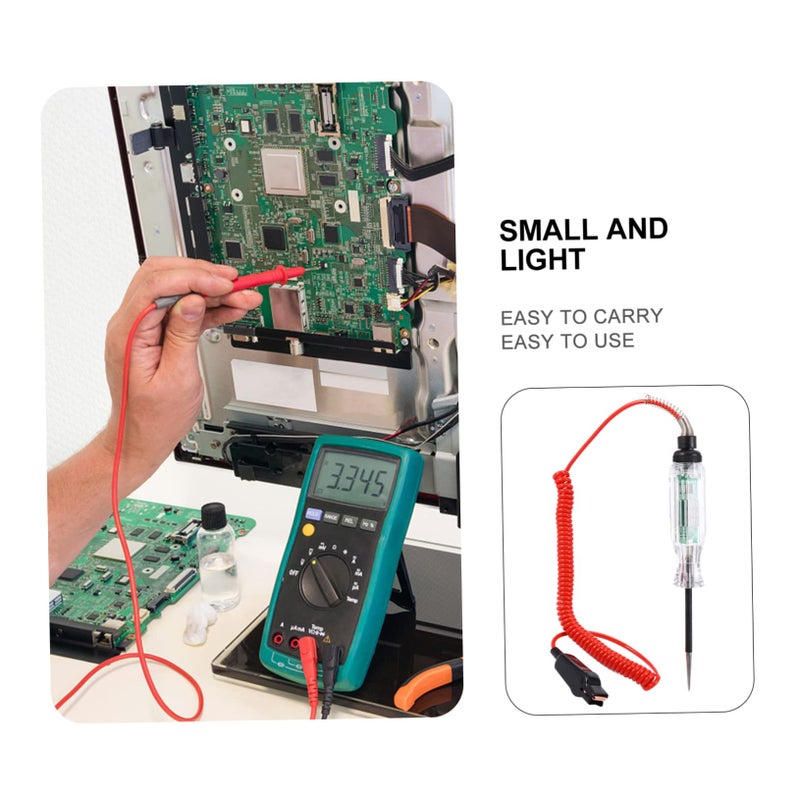 Compact Auto Circuit Tester with LCD Display Non Contact Voltage Detection for Vehicles Motorcycles - Image 5