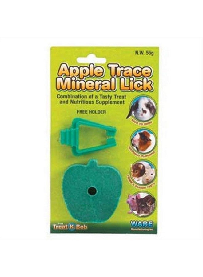 وير مانيوفاكتشارينج وير مانوفاكتشرينغ - علكة تفاح معدنية صغيرة للحيوانات الأليفة مع حامل