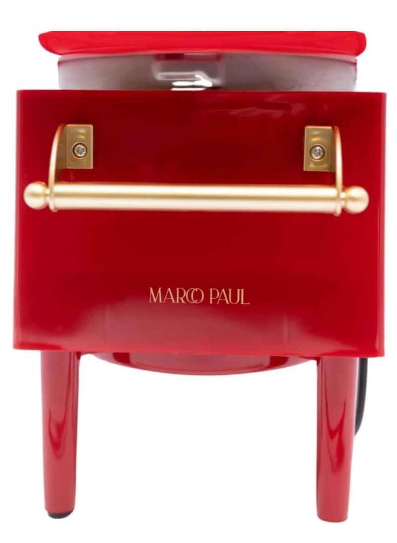 ماكينة صنع حلوى القطن - تصميم كلاسيكي بقوة 500 واط - سهلة الاستخدام - مثالية للحفلات المنزلية وليالي الأفلام وديكور المطبخ - ماكينة صنع السكر القطني - Image 4