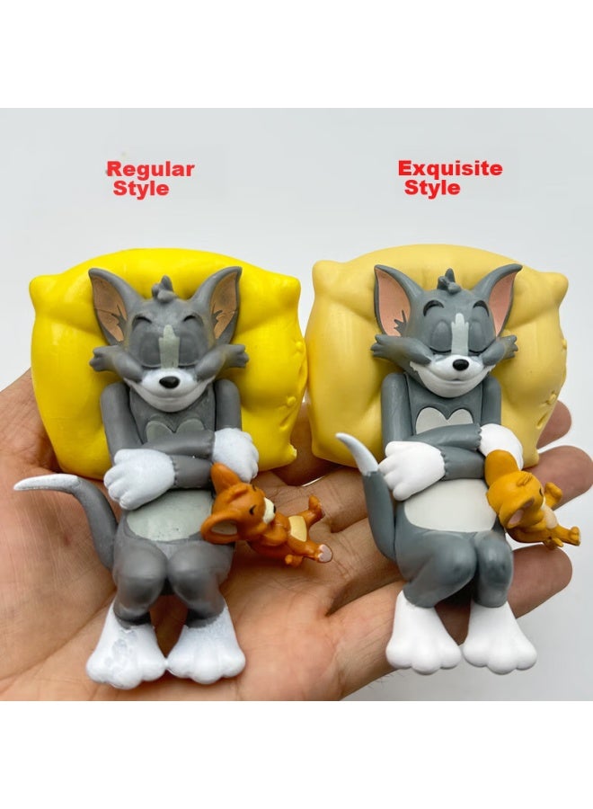 DiGallen Digalun Tom And Jerry Car Decoration, Interior Accessories, Cute Desk Toys, Car Ornaments - Image 3