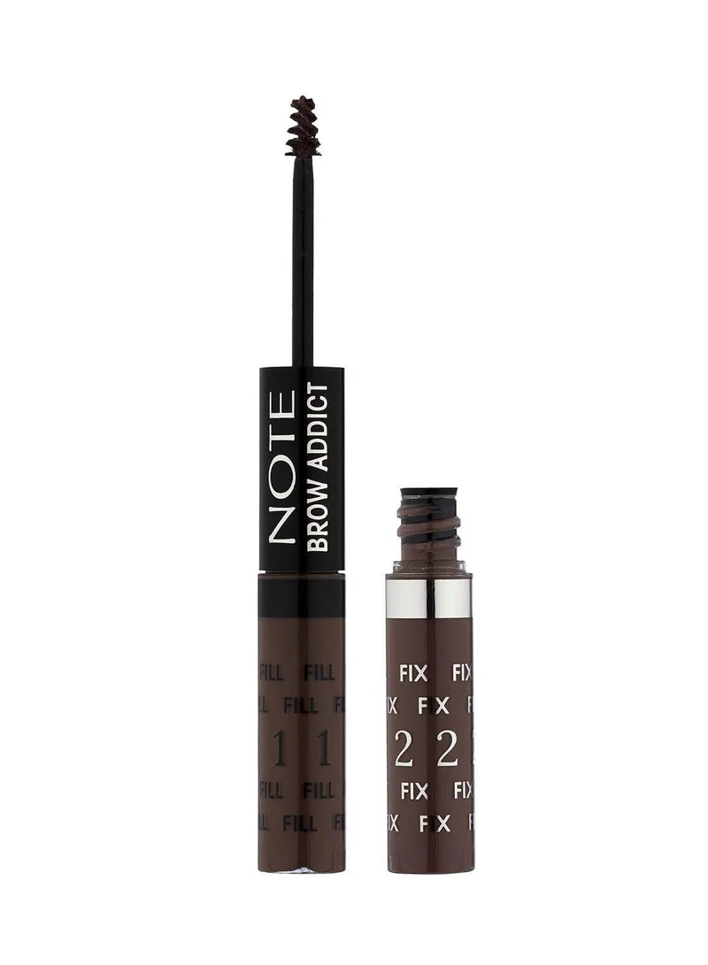 Note Note Brow Addict Tint & Shaping Gel 03 - Dark Brown