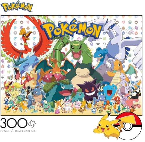 Buffalo Games - Pokemon- Fan Favorites - 300 Piece Jigsaw Puzzle For Adults -Challenging Puzzle Perfect for Game Nights - Finished Size is 21.25 x 15.00 - Image 3