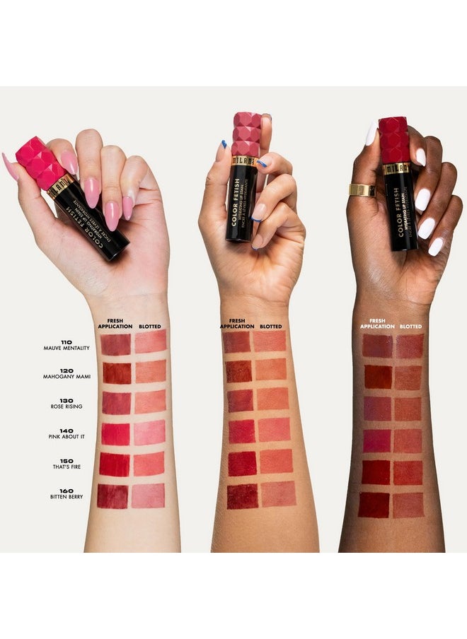 MILANI - Color Fetish Lip Stain-120 Mahogany Mami - Image 1