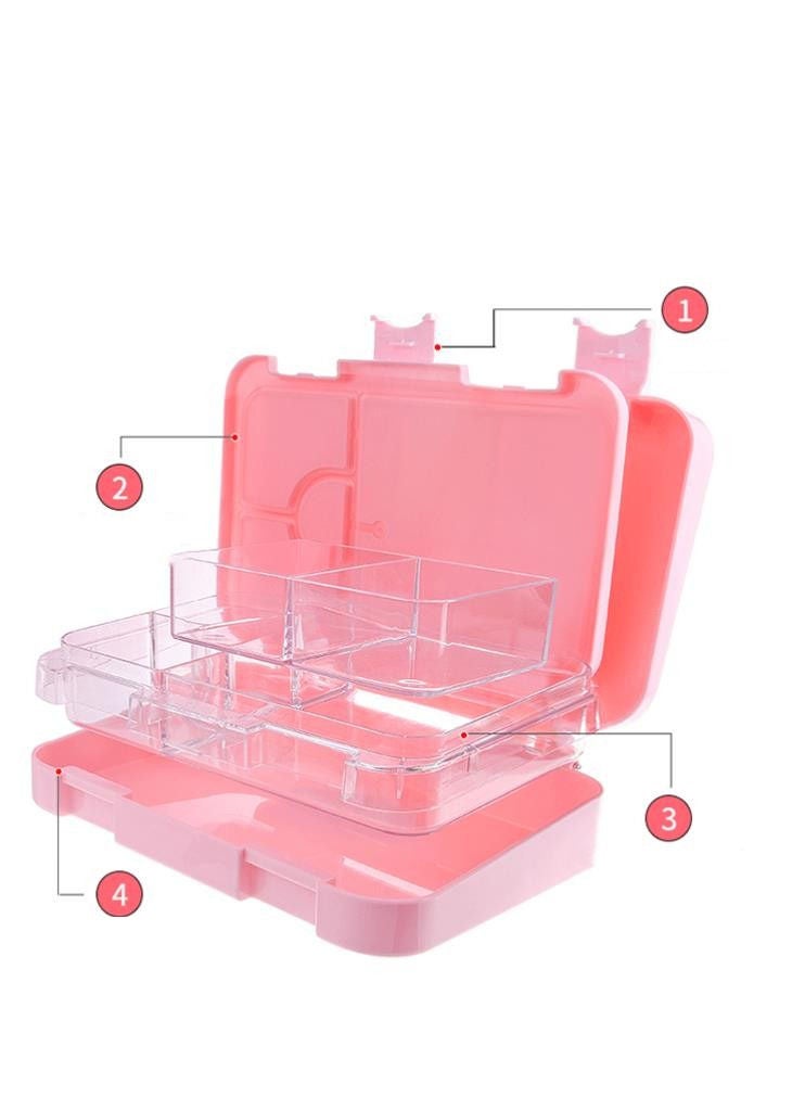 XiuWoo 6 Compartments Lunch Box Bento Box  - Image 4