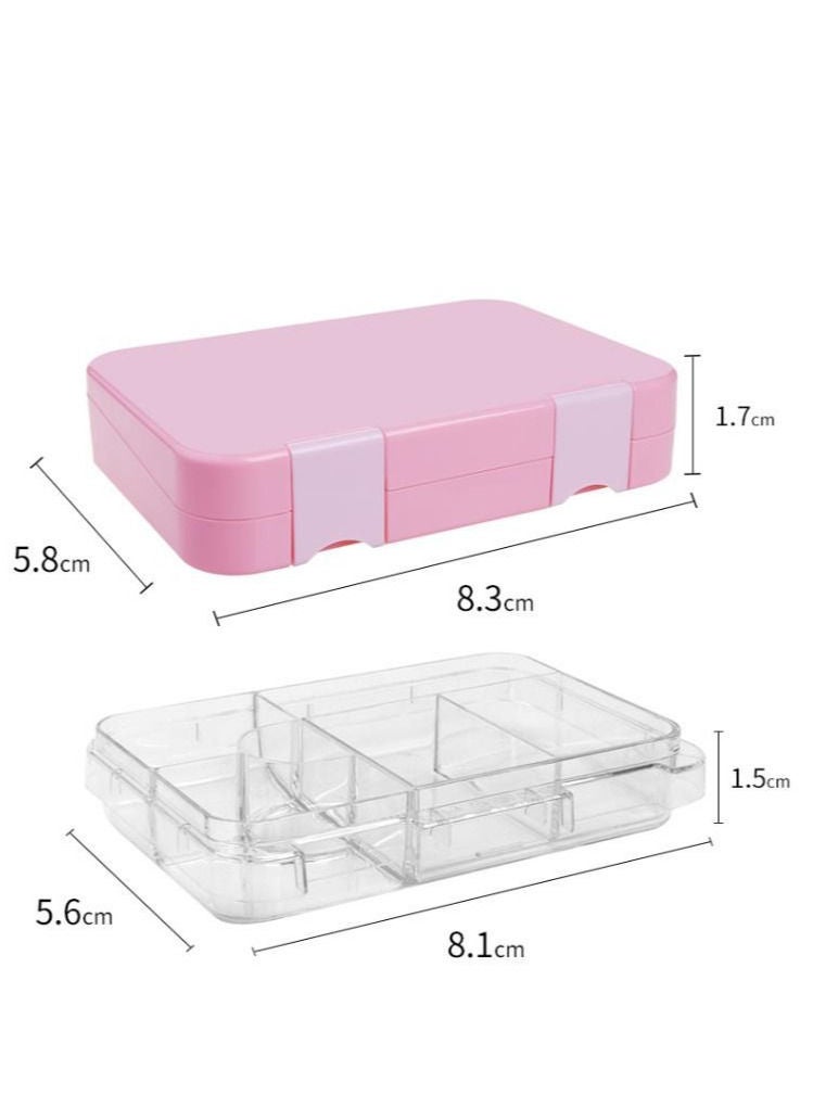 XiuWoo 6 Compartments Lunch Box Bento Box  - Image 5