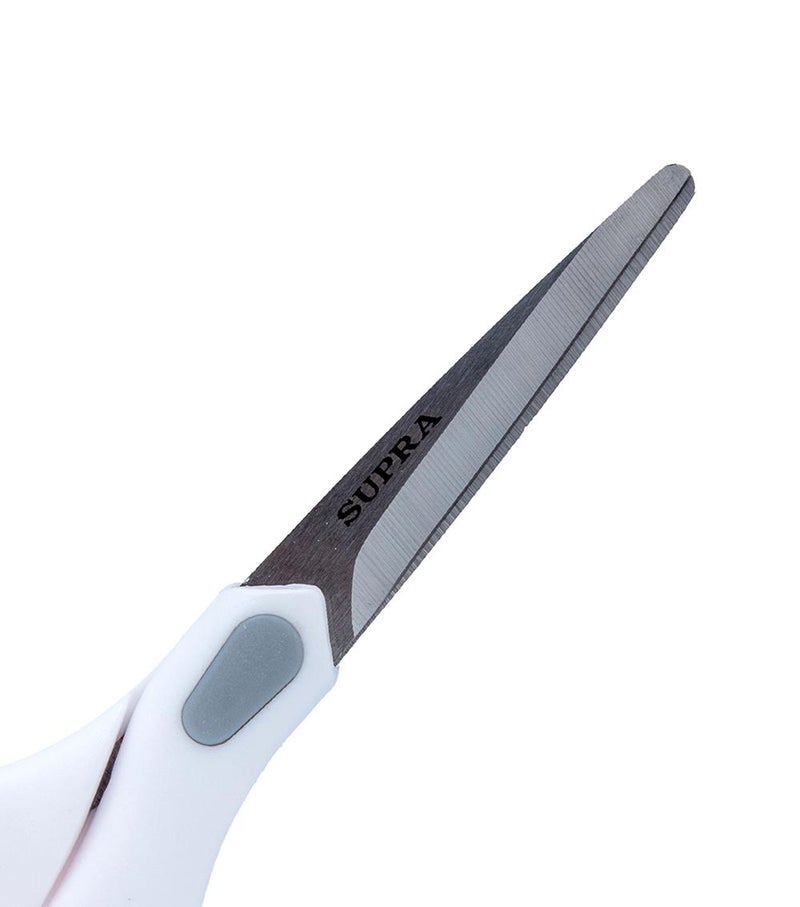 SUPRA Monotone Stationery Scissors, Lvory, 15.2 cm, Stainless Steel Blade Office & School Cutting Scissors for Paper, Craft & Daily Use - Image 2