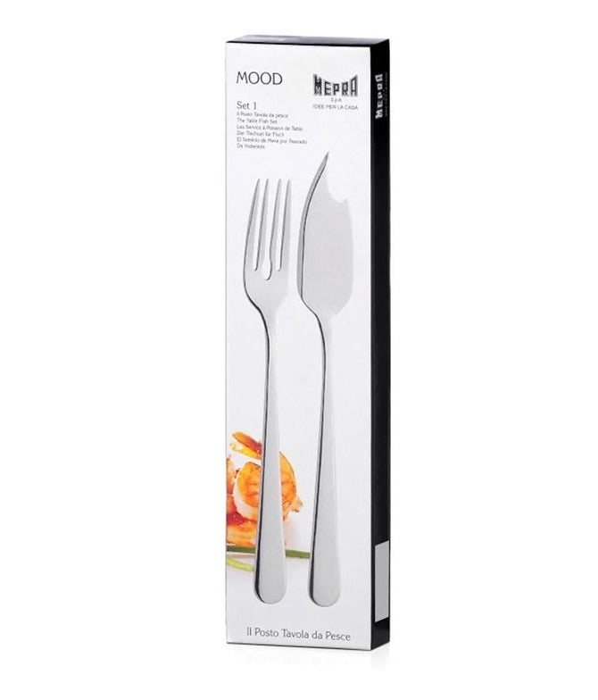 Mepra Mood 2Pc Table Fish Set