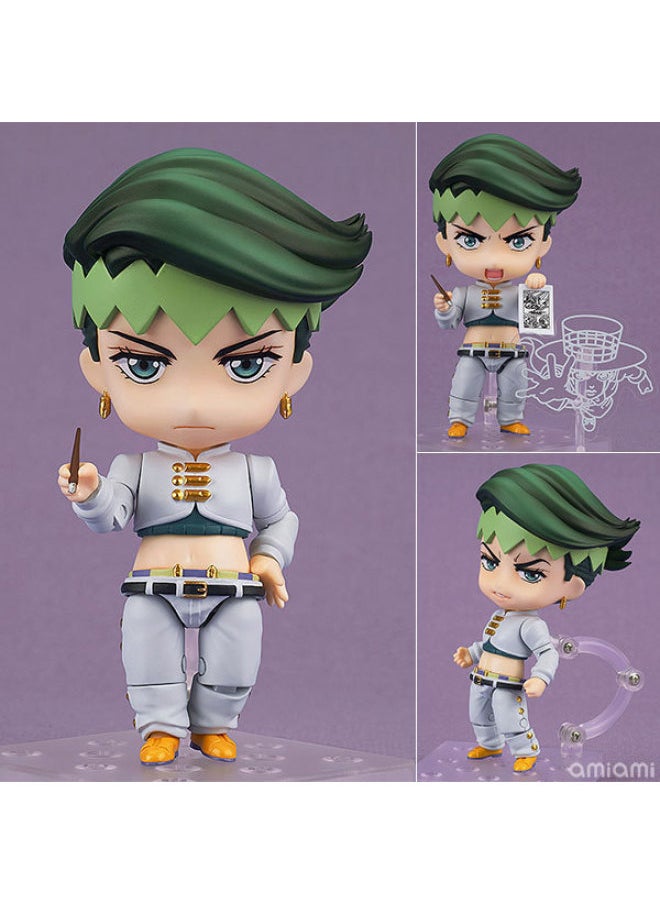 Generic - Movable Face Changing Clay Man JOJO's Wonderful Adventure Volleyball Junior Ghost Extermination Blade Q Edition Animation Game Hand-held-Color:Jobless Reincarnation - Image 1