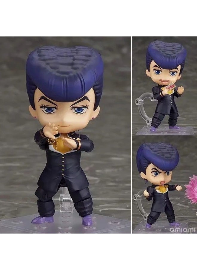 Generic - Movable Face Changing Clay Man JOJO's Wonderful Adventure Volleyball Junior Ghost Extermination Blade Q Edition Animation Game Hand-held-Color:Jobless Reincarnation - Image 1