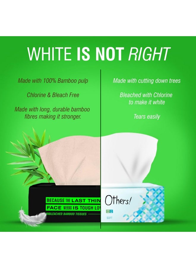 BECO Bamboo Super Soft 2-Ply Car Tissue Box| Facial Tissue-100 Pulls X 3 Packs (300 Pulls) | 100% Natural & Ecofriendly  - Image 4