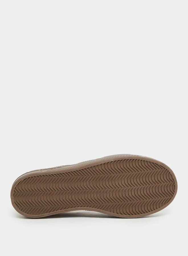 Styli Styli Women Striped Panel Sneakers