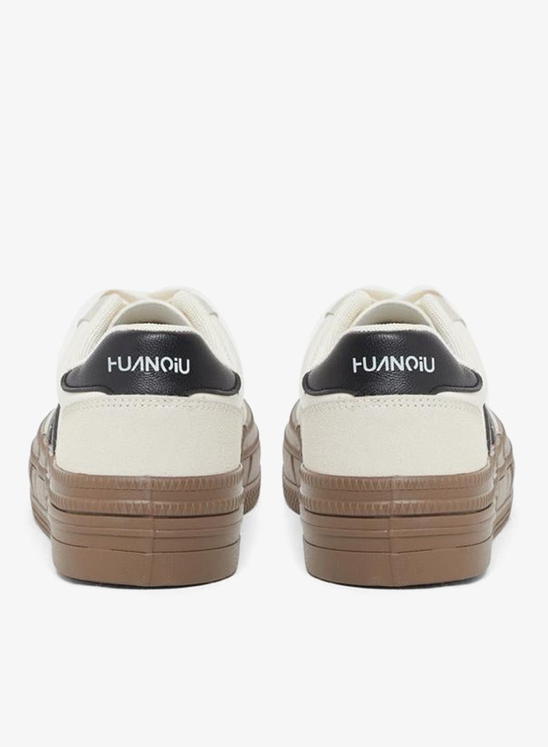 Styli Active Women Striped Panel Sneakers - Image 5