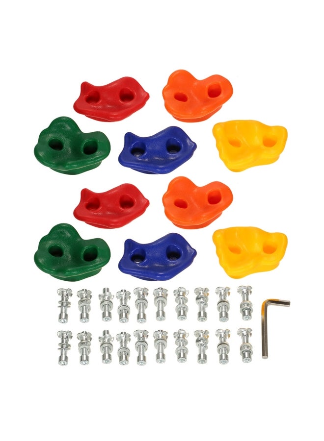 Loquat 10-Piece Wall Rock Climbing Stones Kit
