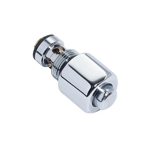 Krowne Royal Series 21-302L Push Button Valve Replacement Accessory | Regulator Assembly for Pre-Rinse Spray Head Faucets Commercial Kitchen Sinks Restaurant Healthcare | Silver Finish, Metal, NSF - Image 5