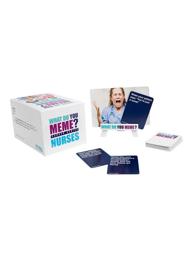 WHAT DO YOU MEME? Nurses Edition - The Hilarious Party Game for Meme Lovers - Image 3