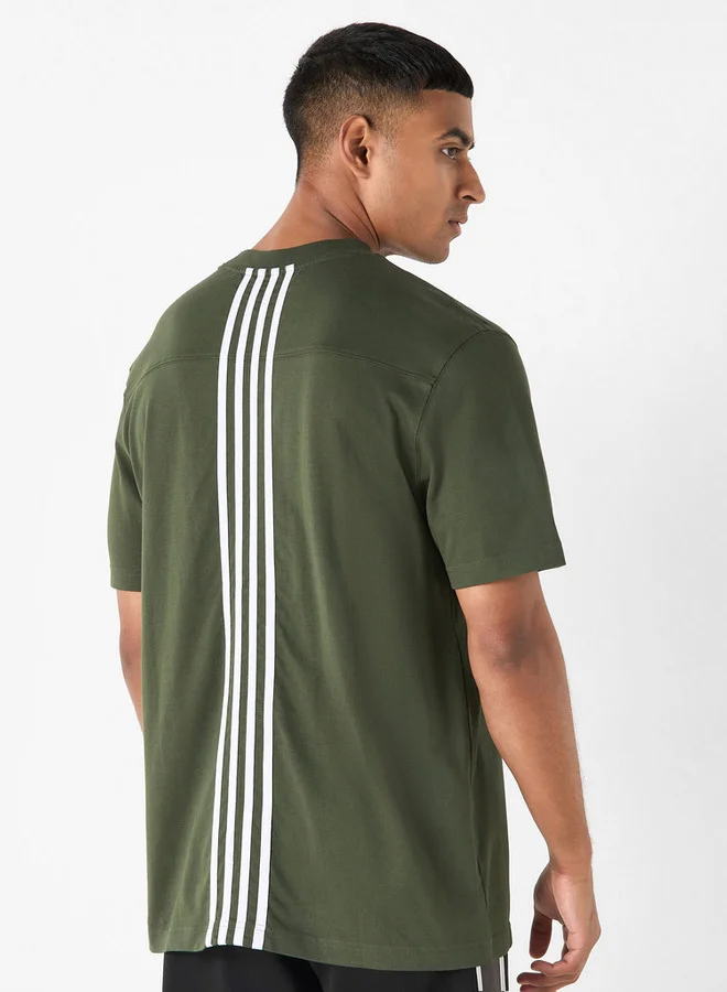 Kappa Logo Detail T-shirt with Short Sleeves