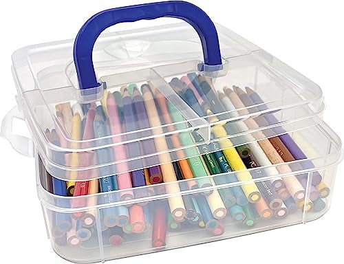 Teacher Created Resources Clear Stackable Storage Containers TCR20449 - Image 3