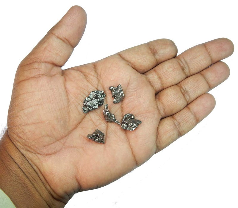 Myhealingworld Natural Rough Rare Campo Del Cielo Iron Meteorite Stones For Jewelry Making & Healing. (10 gram approx.) - Image 3