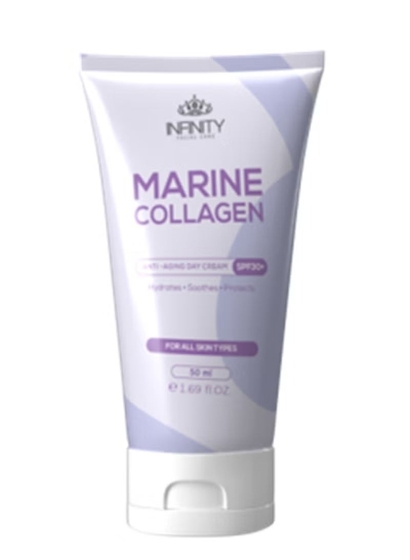 Infinity Collagen Anti-aging Day + Night Cream 50ml 1+1 - Image 2