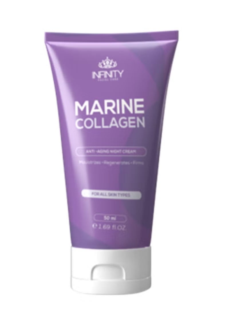 Infinity Collagen Anti-aging Day + Night Cream 50ml 1+1 - Image 3