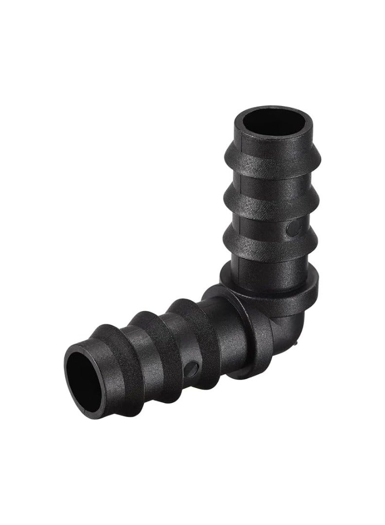 KNP KNP 1/2 Inch Barbed Insert Elbow Connectors are designed to create secure 90-degree connections between pipes or hoses. - Image 3