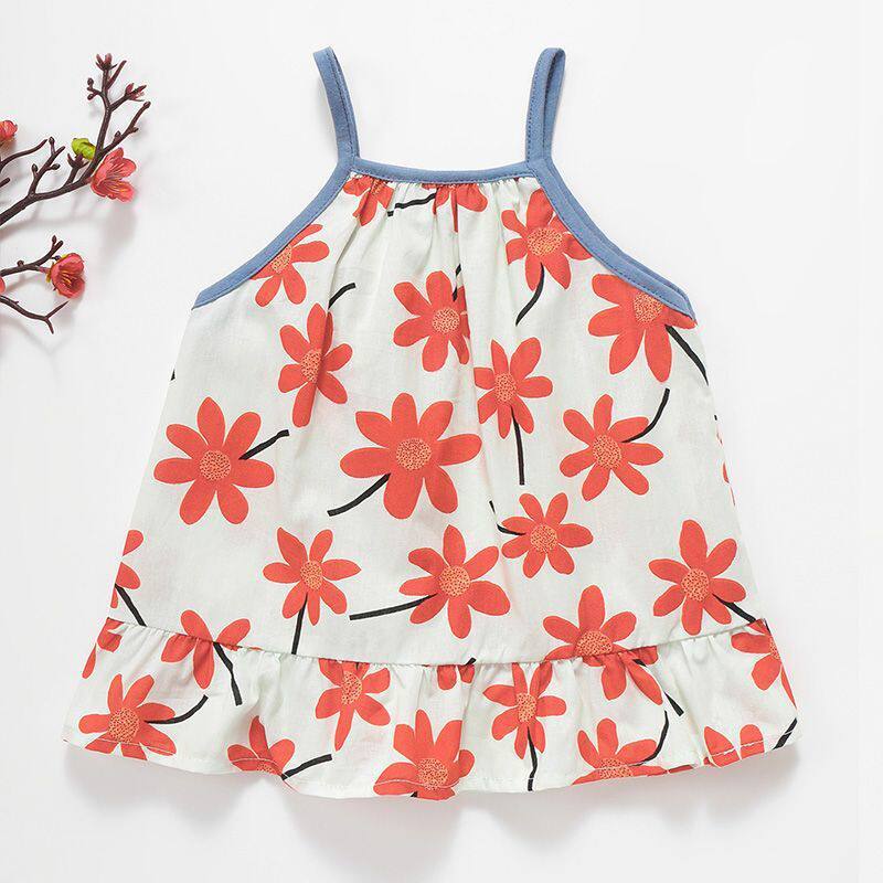 Girls Vintage Floral Camisole Top - Image 3