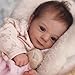 SCOM Realistic Baby Dolls Girl Felicia 17Inch RealisticNewborn Baby Dolls with Weighted Soft Cloth Body Real Life Cute Reborn Dolls with Gift Box for Kids Age 3 - Image 4