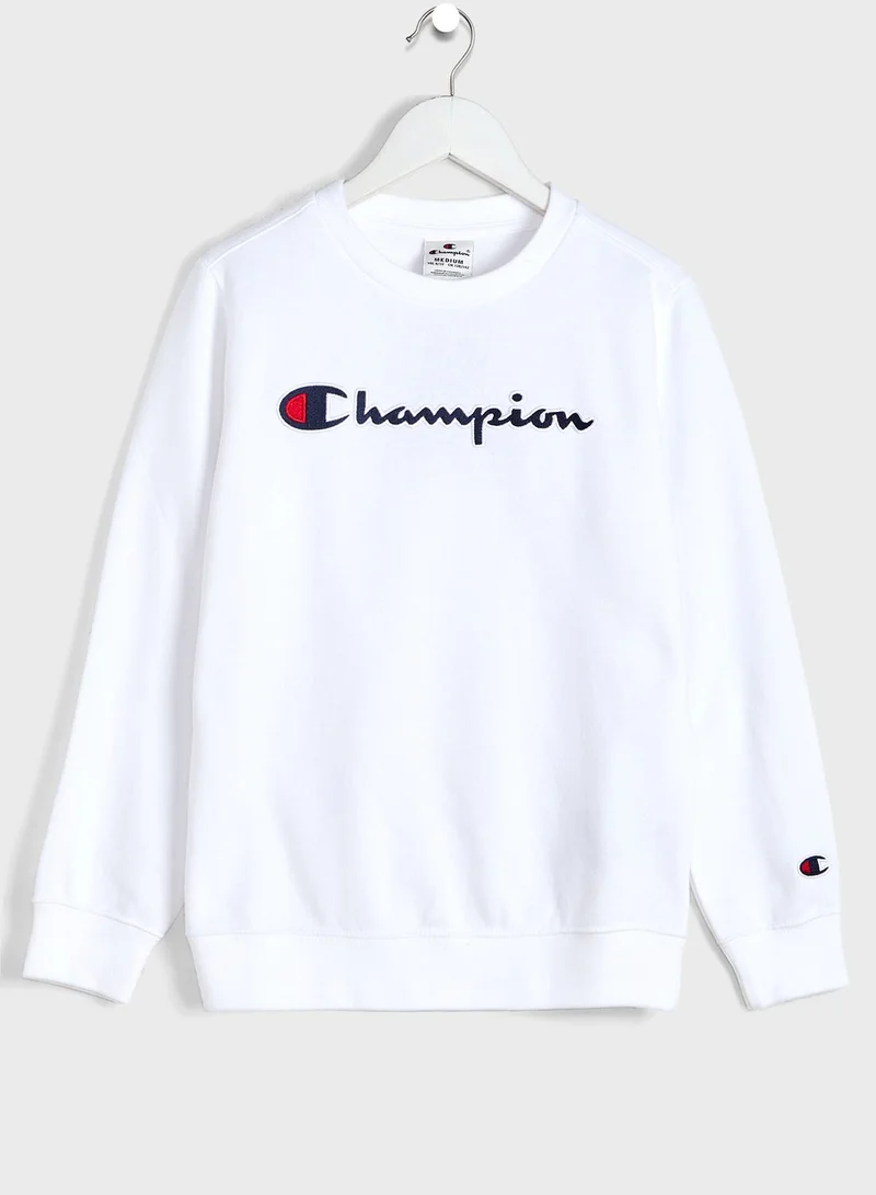 Champion Youth Logo Sweatshirt