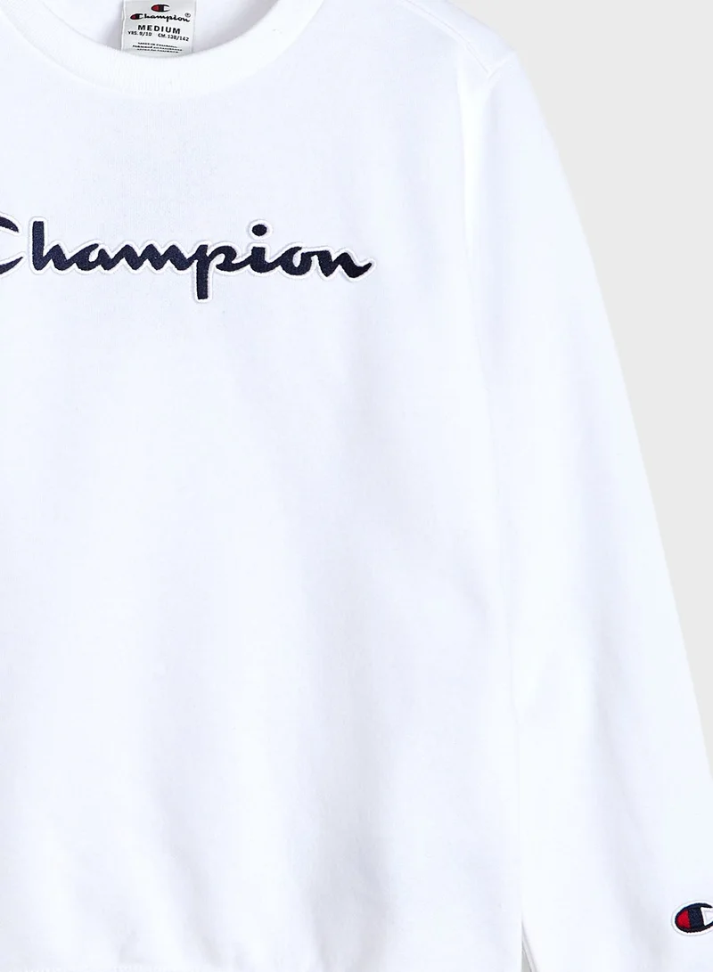 Champion Youth Logo Sweatshirt