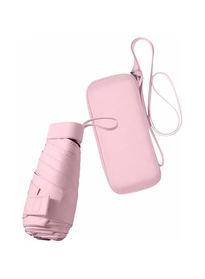 HOOKOR Small Sun Protection Umbrella,UPF 50+, Mini Travel Umbrella UV Protection Sun 99%,Sunscreen Sun Umbrella Women's Sun and Rain dual-use Folding umbrella - Image 5